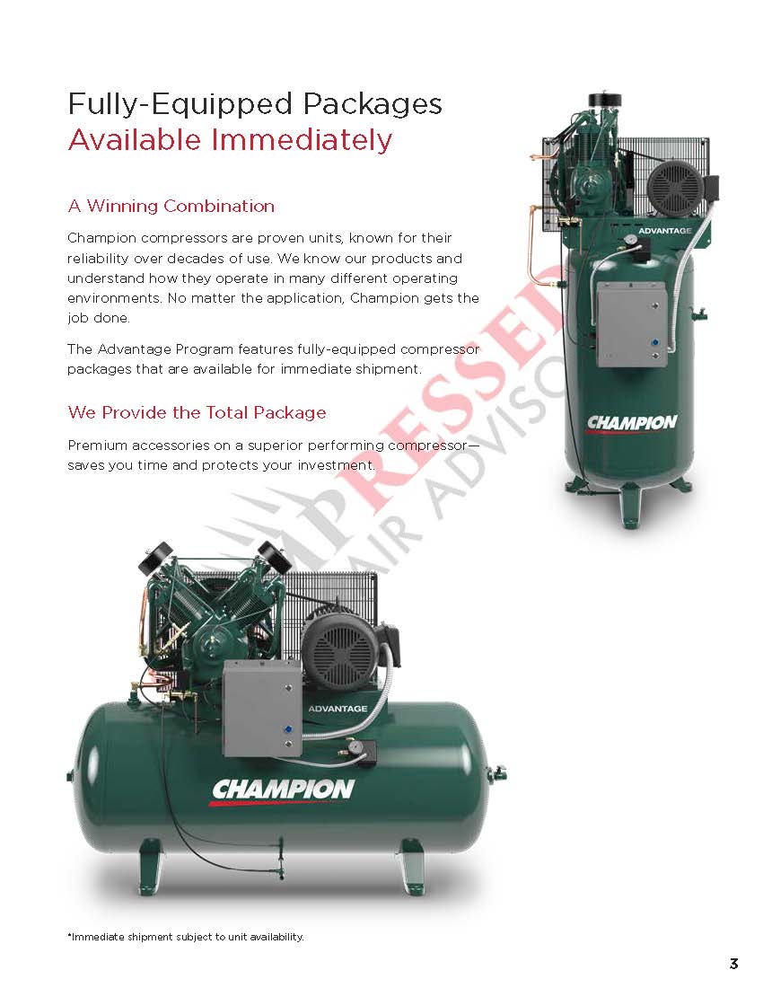 ahpl A.H.P.L シリトー Champion HR10-12 | 10 HP 175 PSI Air Compressor – Compressed Air